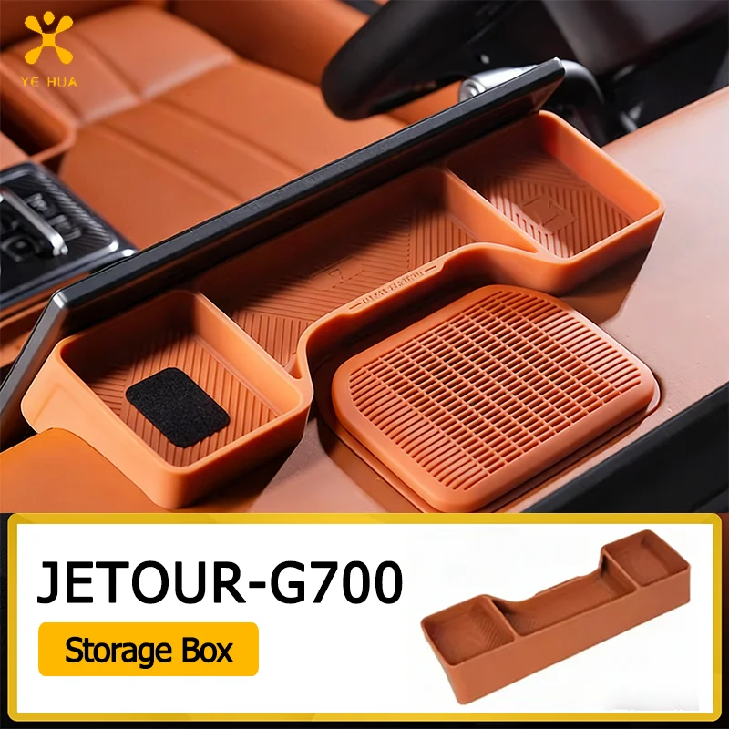 Силиконовый органайзер для центральной консоли автомобиля Chery Jetour G700, аксессуары для тюнинга салона, многофункциональное хранилище
Силиконовый органайзер для центральной консоли автомобиля Chery Jetour G700, аксессуары для тюнинга салона, многофункциональное хранилище