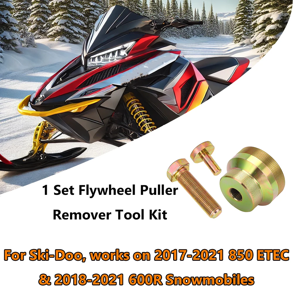 Съемник маховика для Ski-Doo, работает на 2017-2021 850 ETEC & 2018-2021 600R, снегоходы, набор инструментов для удаления маховика
Съемник маховика для Ski-Doo, работает на 2017-2021 850 ETEC & 2018-2021 600R, снегоходы, набор инструментов для удаления маховика