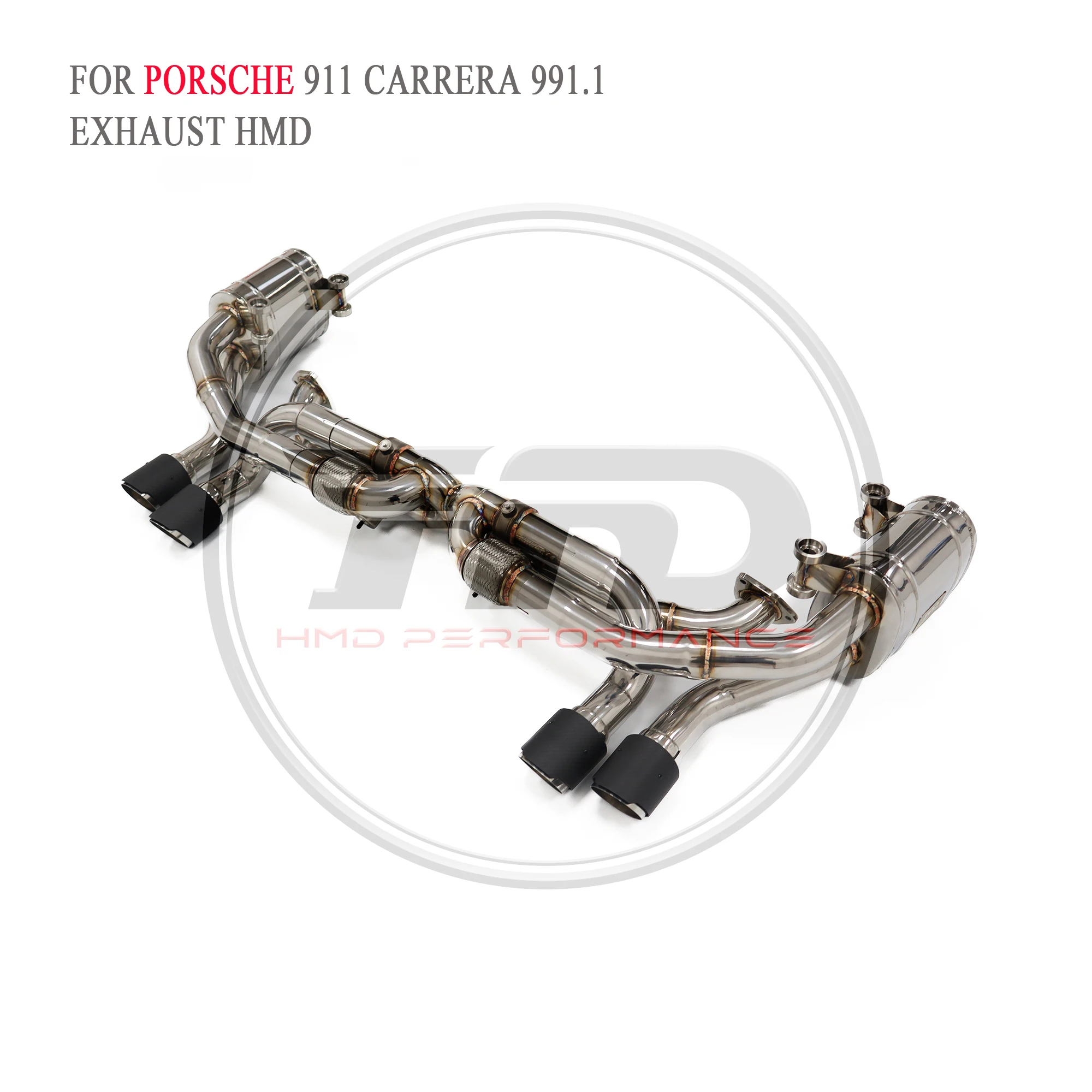 HMD Exhaust System High Flow Performance Catback for Porsche 911 carrera 991.1 Car Accessories with Valve
HMD Exhaust System High Flow Performance Catback for Porsche 911 carrera 991.1 Car Accessories with Valve