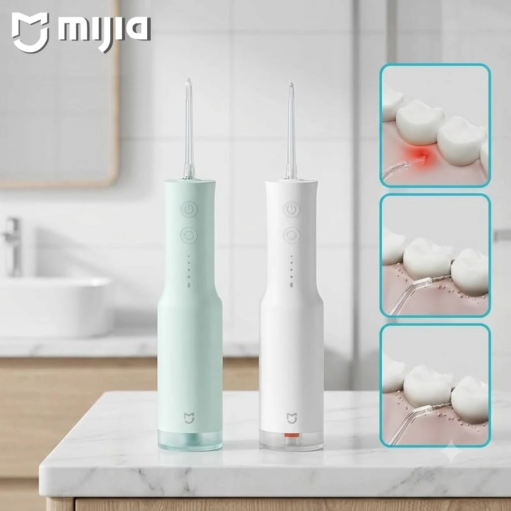Xiaomi Portable Oral Irrigator F300 Dental Water Jet Water Flosser Teeth Whitening Bucal Tooth Cleaner Waterpulse Quick Delivery
Xiaomi Portable Oral Irrigator F300 Dental Water Jet Water Flosser Teeth Whitening Bucal Tooth Cleaner Waterpulse Quick Delivery
