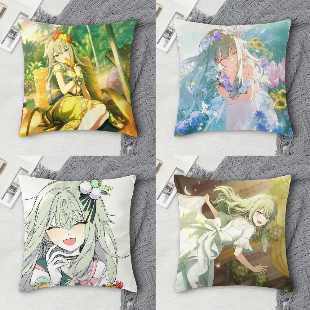 Kusanagi Nene Double-sided Printed Square Decorative Cushion Cover for Sofa Living Room Home Decor
Kusanagi Nene Double-sided Printed Square Decorative Cushion Cover for Sofa Living Room Home Decor