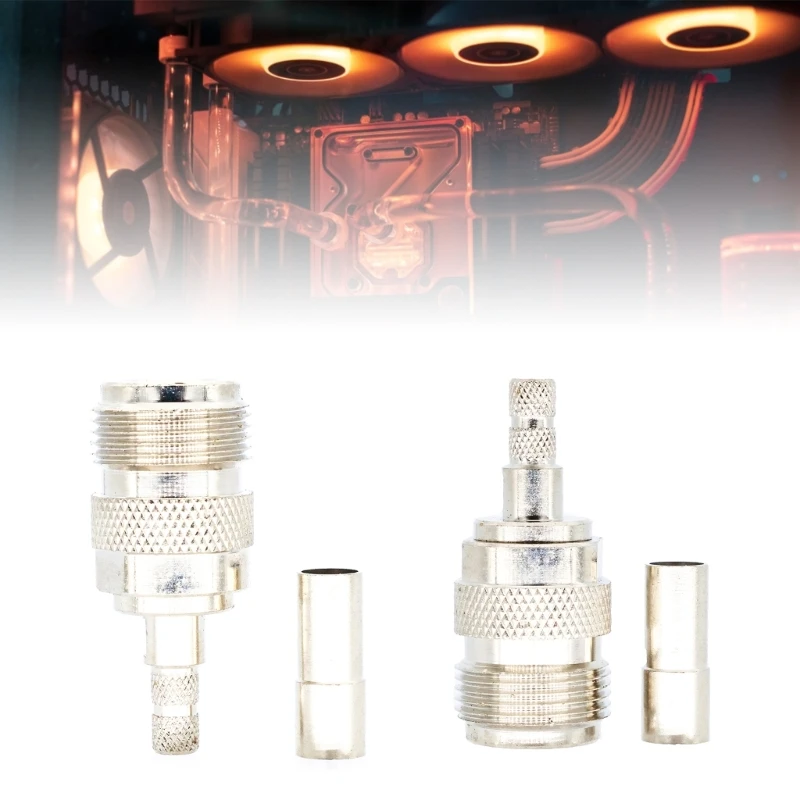 Type Connector Female Adapter Connectors RG58 RG142 RG400 for Radio Antenna Dropship
Type Connector Female Adapter Connectors RG58 RG142 RG400 for Radio Antenna Dropship