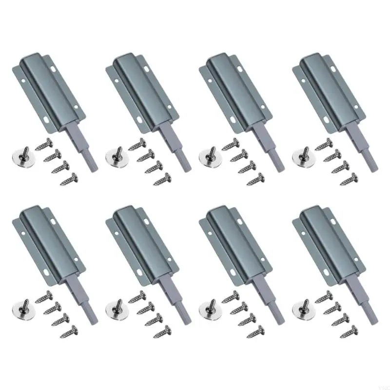 Pack of 8 Sturdy Push To Open Hardwares for Kitchen Supplies and Closet Door Y4QC
Pack of 8 Sturdy Push To Open Hardwares for Kitchen Supplies and Closet Door Y4QC