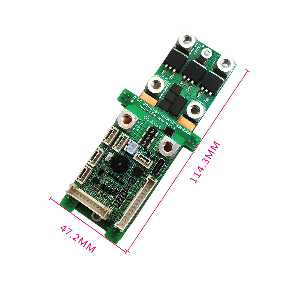 MAXKGO 12S 70A 200A 60V Smart BMS Overcharge Protection Circuit Board For Li-ion Battery Lifepo4 LTO Battery Protection Plate
MAXKGO 12S 70A 200A 60V Smart BMS Overcharge Protection Circuit Board For Li-ion Battery Lifepo4 LTO Battery Protection Plate