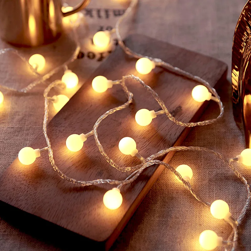 6M USB/Battery Power Ball LED String Lights Garland Lights Outdoor Lamp Wedding Garden Fairy Lights Christmas Decoration
6M USB/Battery Power Ball LED String Lights Garland Lights Outdoor Lamp Wedding Garden Fairy Lights Christmas Decoration