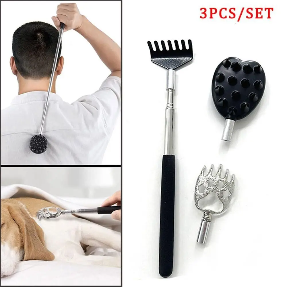 Портативный скребок для спины из АБС-пластика, 3 шт./компл., телескопический массажер 3 в 1, выдвижной телескопический массаж от зуда
Портативный скребок для спины из АБС-пластика, 3 шт./компл., телескопический массажер 3 в 1, выдвижной телескопический массаж от зуда