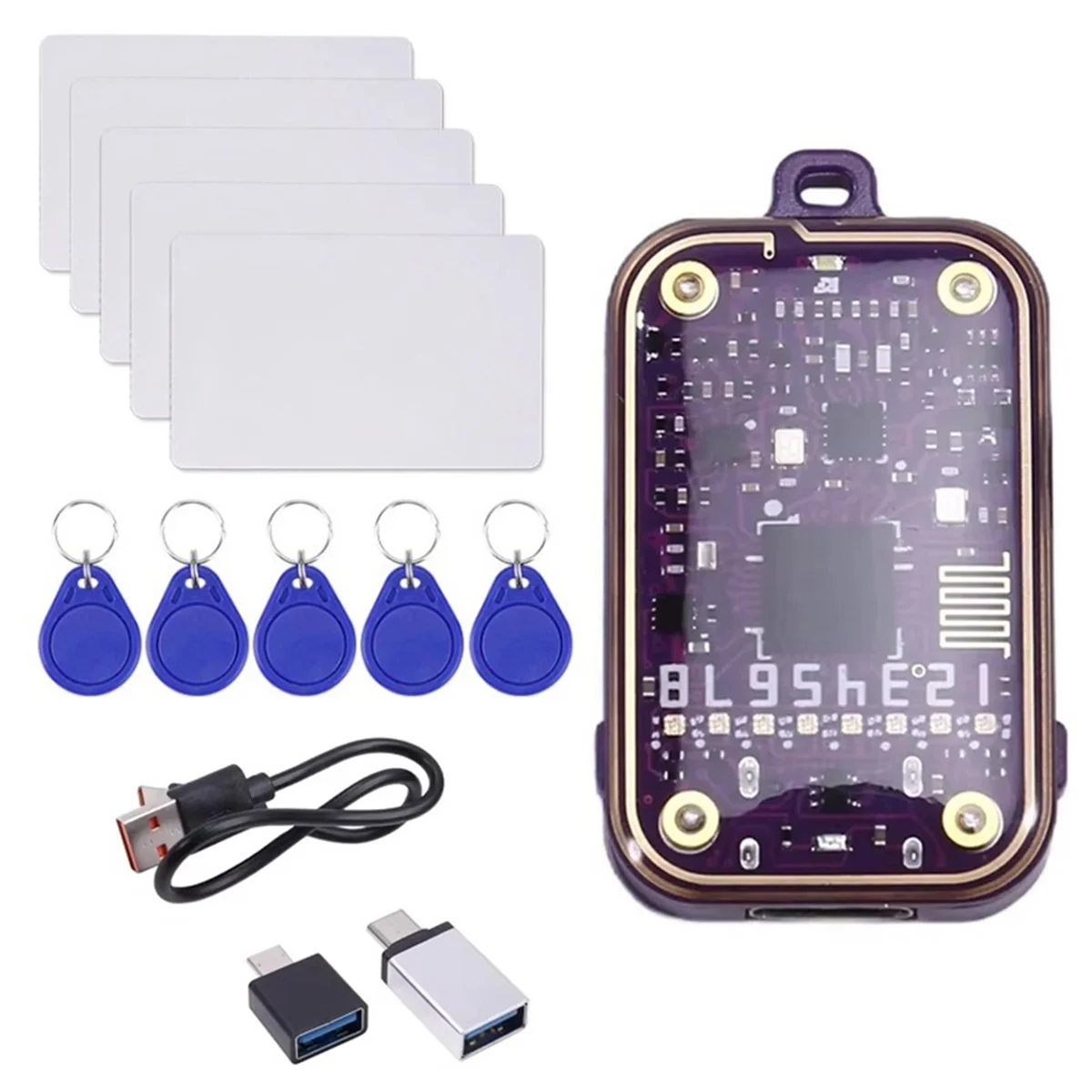 T88C RFID Smart Chip Reader NFC Копировальный аппарат IC ID Tag Token Дубликатор EM 125 кГц IC 13,56 МГц RFID Дубликатор Устройство чтения Bluetooth
T88C RFID Smart Chip Reader NFC Копировальный аппарат IC ID Tag Token Дубликатор EM 125 кГц IC 13,56 МГц RFID Дубликатор Устройство чтения Bluetooth