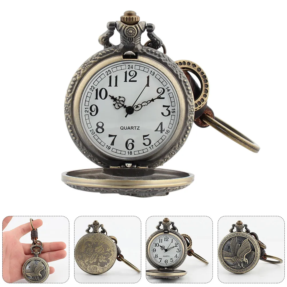 Retro Pocket Watch Vintage Hollow Design Lightweight Hanging Watch Pendant for Chef Nurse Uniform Workwear Elegant Timepiece
Retro Pocket Watch Vintage Hollow Design Lightweight Hanging Watch Pendant for Chef Nurse Uniform Workwear Elegant Timepiece