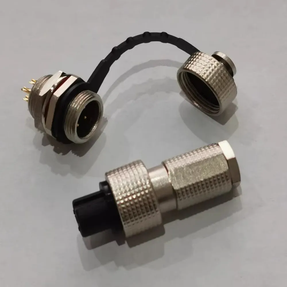 10pcs Waterproof IP67 aviation plug copper gold-plated G12G-2 3 4 5 6 7 core, open hole 12mm connector
10pcs Waterproof IP67 aviation plug copper gold-plated G12G-2 3 4 5 6 7 core, open hole 12mm connector
