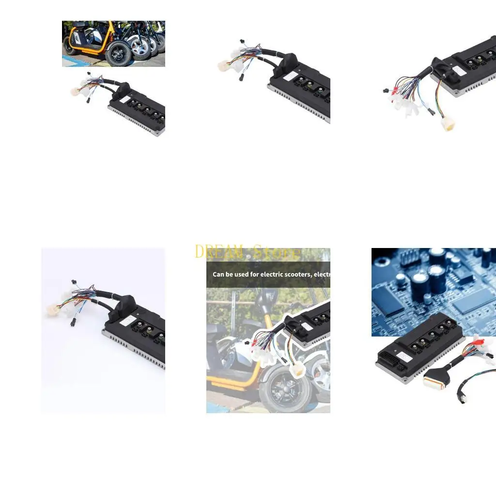 High Power Brushless Motor Controller 96V 3000W Sine Speed Controller for Electric Scooters BLDC Motor Controller best sale
High Power Brushless Motor Controller 96V 3000W Sine Speed Controller for Electric Scooters BLDC Motor Controller best sale