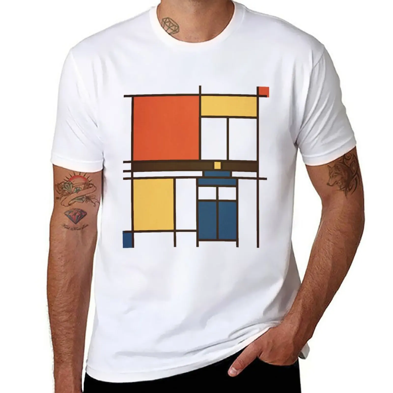 New Mondrian Who T-Shirt korean fashion Anime t-shirt mens big and tall t shirts
New Mondrian Who T-Shirt korean fashion Anime t-shirt mens big and tall t shirts
