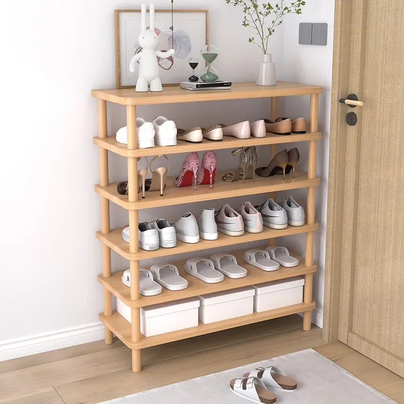 Wooden shoe rack Simple and e****mical household multi-layer storage rack Rental house dormitory shoe cabinet storage artifact
Wooden shoe rack Simple and e****mical household multi-layer storage rack Rental house dormitory shoe cabinet storage artifact