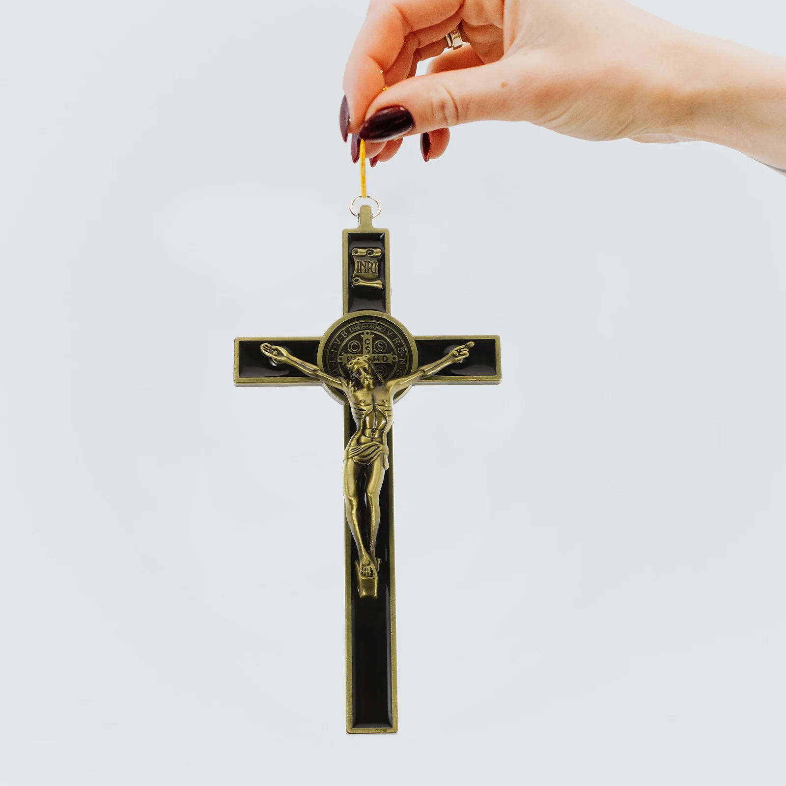 1pcs Vintage Wall Cross Decor Zinc Alloy Jesus For Home Office Rustic Christian Religious Hanging Ornament - Party Holiday
1pcs Vintage Wall Cross Decor Zinc Alloy Jesus For Home Office Rustic Christian Religious Hanging Ornament - Party Holiday