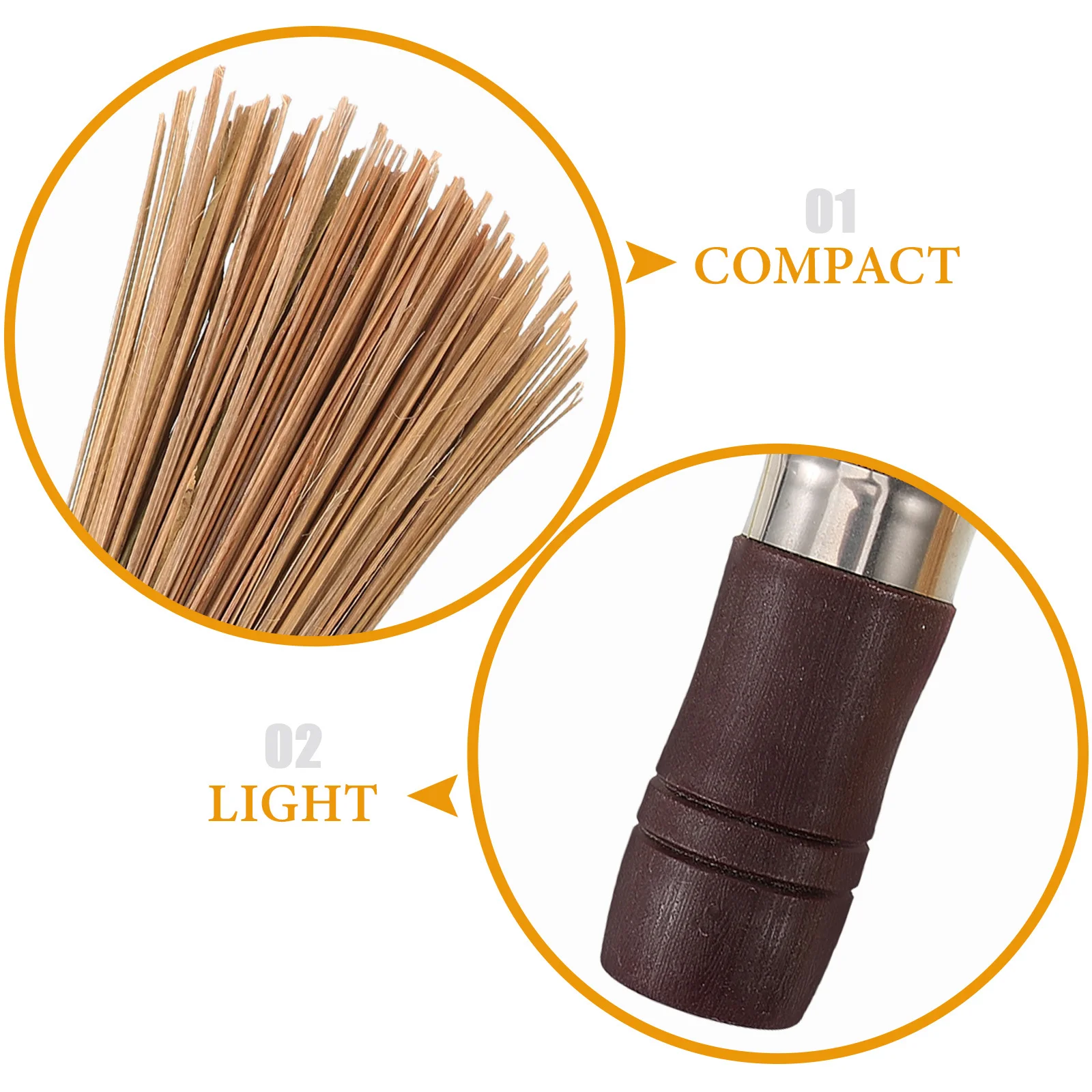 2Pcs Wooden Wok Brush Practical Cookware Washing Scrubber Multi-Use Kitchen Utensils Clean Tool Comfortable Grip
2Pcs Wooden Wok Brush Practical Cookware Washing Scrubber Multi-Use Kitchen Utensils Clean Tool Comfortable Grip