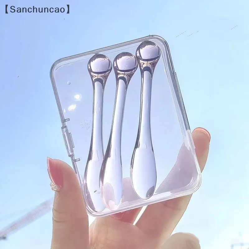 1/3pcs Acrylic Cosmetic Spatulas Scoop With Box Face Cream Mask Mud Mixing Spoon Beauty Tools Absorb Roller Facial Applicator
1/3pcs Acrylic Cosmetic Spatulas Scoop With Box Face Cream Mask Mud Mixing Spoon Beauty Tools Absorb Roller Facial Applicator