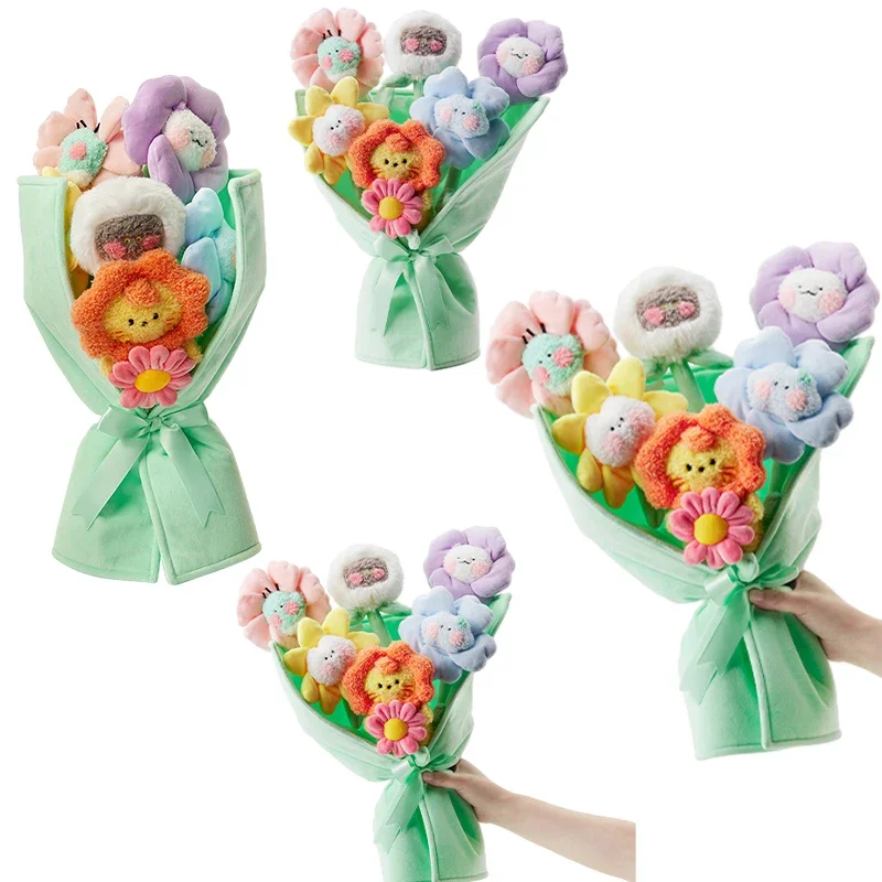 Kawaii Roy6 Plush Flower Bouquet Anime Cartoon Creative Animals Stuffed Doll Ornaments Christmas Valentine Day Birthday Gift Toy
Kawaii Roy6 Plush Flower Bouquet Anime Cartoon Creative Animals Stuffed Doll Ornaments Christmas Valentine Day Birthday Gift Toy