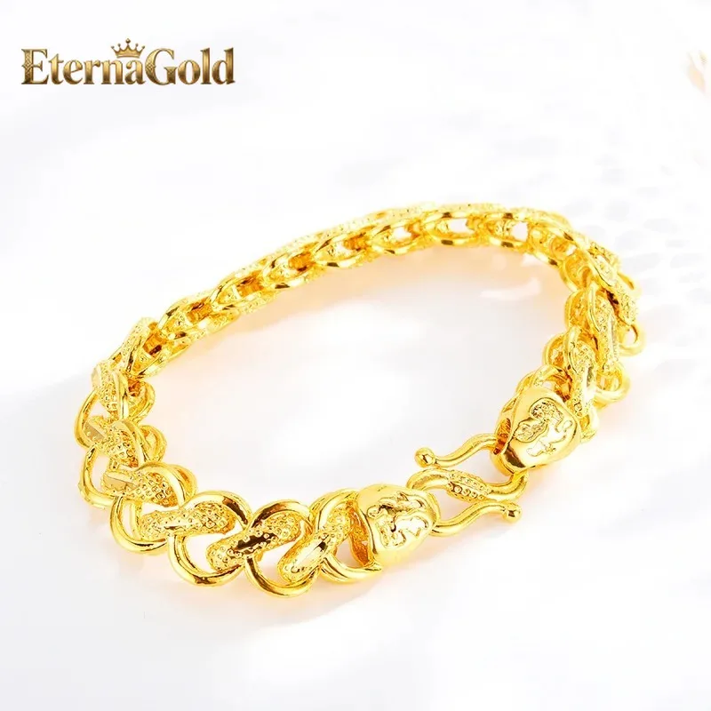 Магазин золота EternaGold: новый браслет из настоящего золота AU999, брутальная мужская цепочка на запястье, модная цепочка из настоящего золота 24K, ювелирные изделия AU750.
Магазин золота EternaGold: новый браслет из настоящего золота AU999, брутальная мужская цепочка на запястье, модная цепочка из настоящего золота 24K, ювелирные изделия AU750.