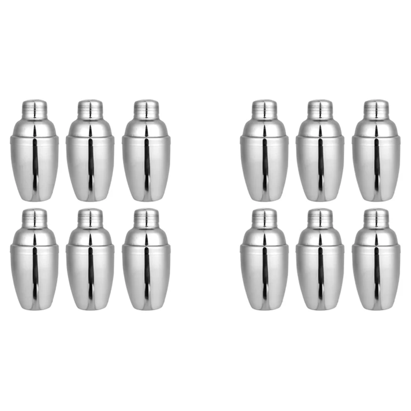 ABBP-12PCS Мини-шейкер для коктейлей, шейкеры для коктейлей, мини-шейкер для мартини из нержавеющей стали, коктейльный шейкер с ситечком, 250 мл
ABBP-12PCS Мини-шейкер для коктейлей, шейкеры для коктейлей, мини-шейкер для мартини из нержавеющей стали, коктейльный шейкер с ситечком, 250 мл