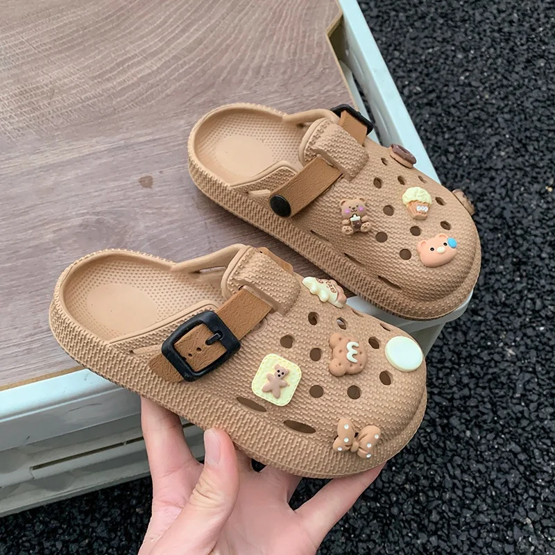 Children's Croc Shoes for Boys and Girls, New Indoor and Outdoor Non-Slip Comfortable Closed-Toe Slippers
Children's Croc Shoes for Boys and Girls, New Indoor and Outdoor Non-Slip Comfortable Closed-Toe Slippers