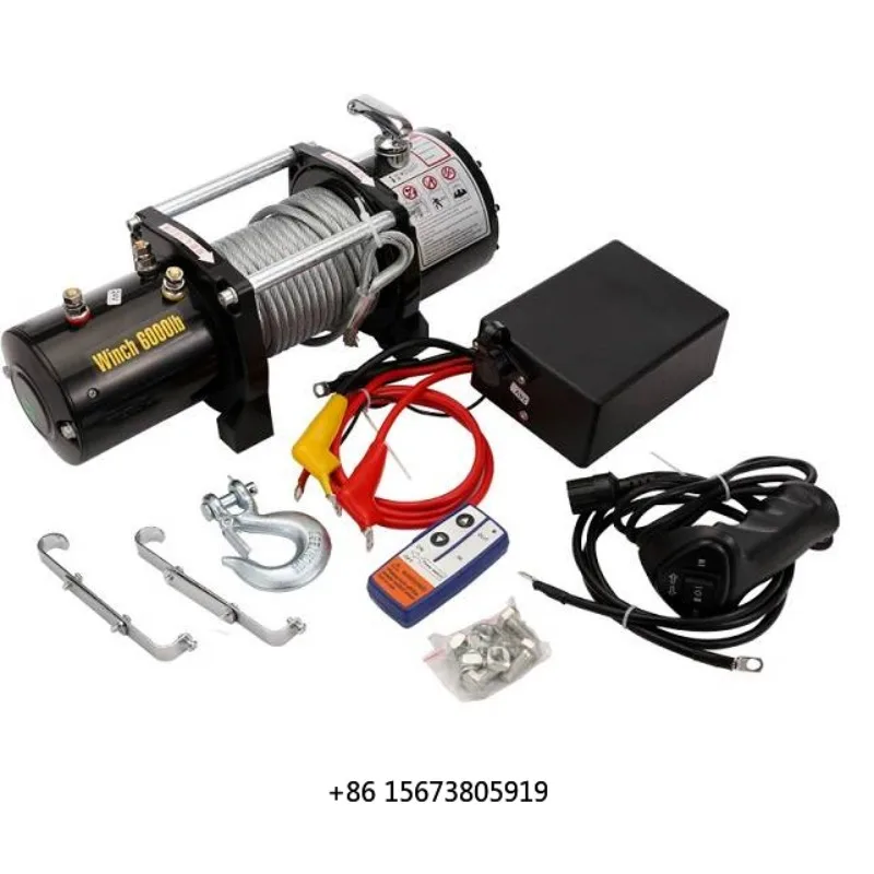High Quality Various Specifications Electric Winch 12v
High Quality Various Specifications Electric Winch 12v