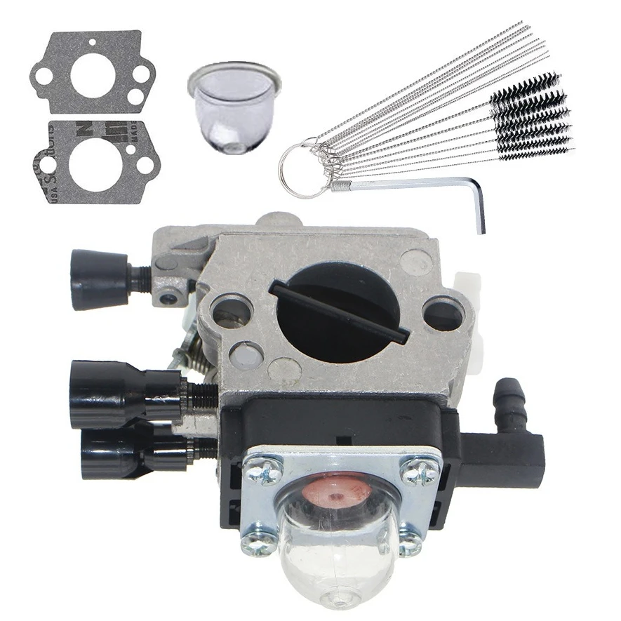 Suitable for Stihl FS38 FS45 FS46 FS55 FS55C FS55R 2-mix Carburetor,For ZAMA C1Q-S278 carburetor,42281200610 41401200623
Suitable for Stihl FS38 FS45 FS46 FS55 FS55C FS55R 2-mix Carburetor,For ZAMA C1Q-S278 carburetor,42281200610 41401200623