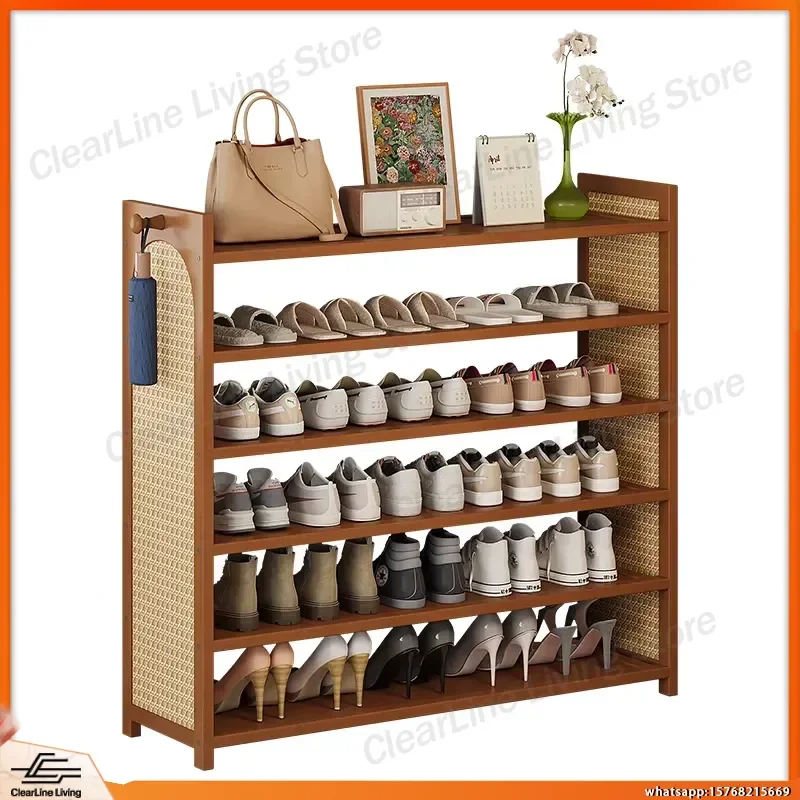 Simple Space Saving Shoe Rack for Home Entryway Dust Proof Multi Layer Shoe Cabinet Storage Organizer with Adjustable Shelves
Simple Space Saving Shoe Rack for Home Entryway Dust Proof Multi Layer Shoe Cabinet Storage Organizer with Adjustable Shelves