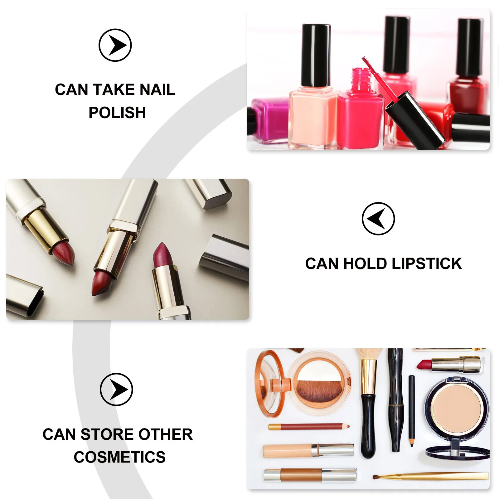 Nail Polish Rack Clear Acrylic Organizer Makeup Display Stand Transparent Lipstick Holder for Cosmetics Lipstick Rack
Nail Polish Rack Clear Acrylic Organizer Makeup Display Stand Transparent Lipstick Holder for Cosmetics Lipstick Rack