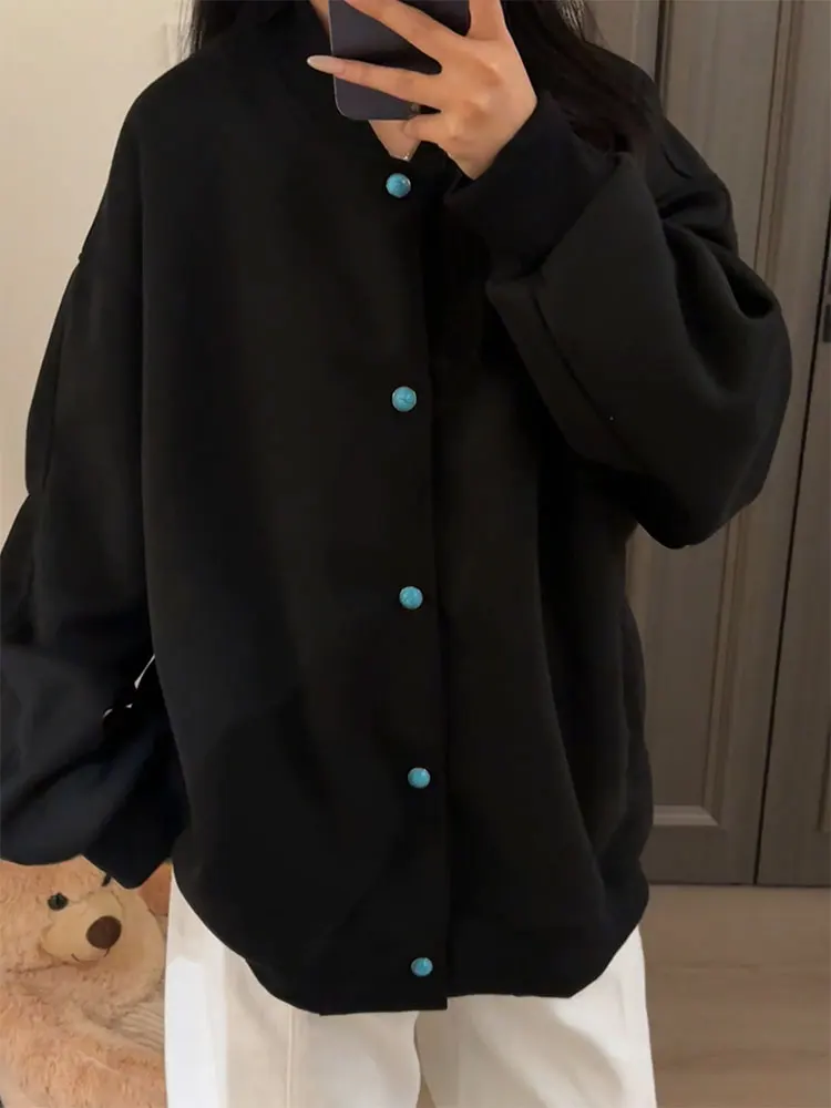 Мужской осенний кардиган-куртка Bla Heavyweight в американском ретро-стиле, универсальный, свободного кроя, для пар, бирюзовый, в стиле бейсбольной формы
Мужской осенний кардиган-куртка Bla Heavyweight в американском ретро-стиле, универсальный, свободного кроя, для пар, бирюзовый, в стиле бейсбольной формы