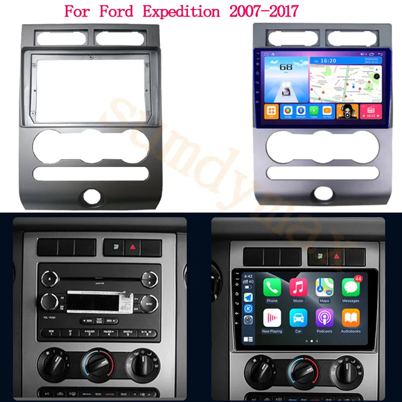 9inch Car Radio Fascia for Ford Expedition 2007-2017 DVD Stereo Frame Plate Adapter Mounting Dash Installation Bezel
9inch Car Radio Fascia for Ford Expedition 2007-2017 DVD Stereo Frame Plate Adapter Mounting Dash Installation Bezel