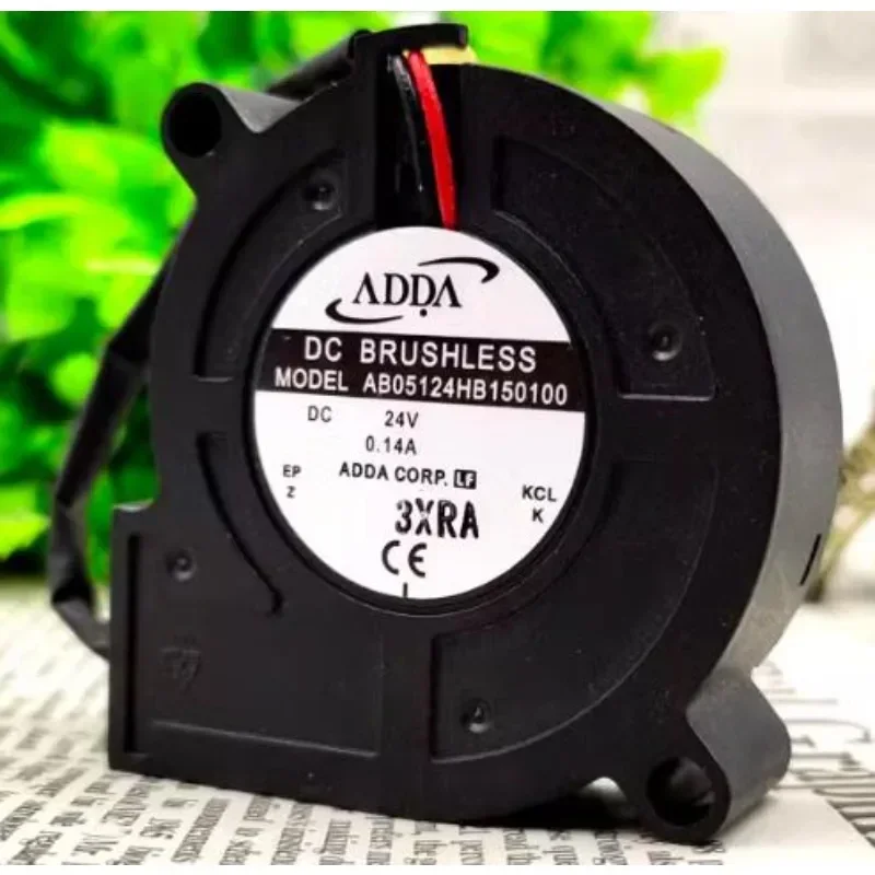 NEW CPU Fan For ADDA AB05124HB150100 24V 0.14A 5cm Blower Turbine Cooling Fan 5015 50*50*15mm
NEW CPU Fan For ADDA AB05124HB150100 24V 0.14A 5cm Blower Turbine Cooling Fan 5015 50*50*15mm