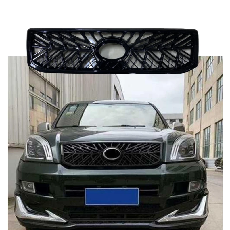LUXESOEM Car Front Grills Net Car Facelift Front Bumper Grille for Land Cruiser Prado 120 Lc120 FJ120 2003-2009custom 
LUXESOEM Car Front Grills Net Car Facelift Front Bumper Grille for Land Cruiser Prado 120 Lc120 FJ120 2003-2009custom