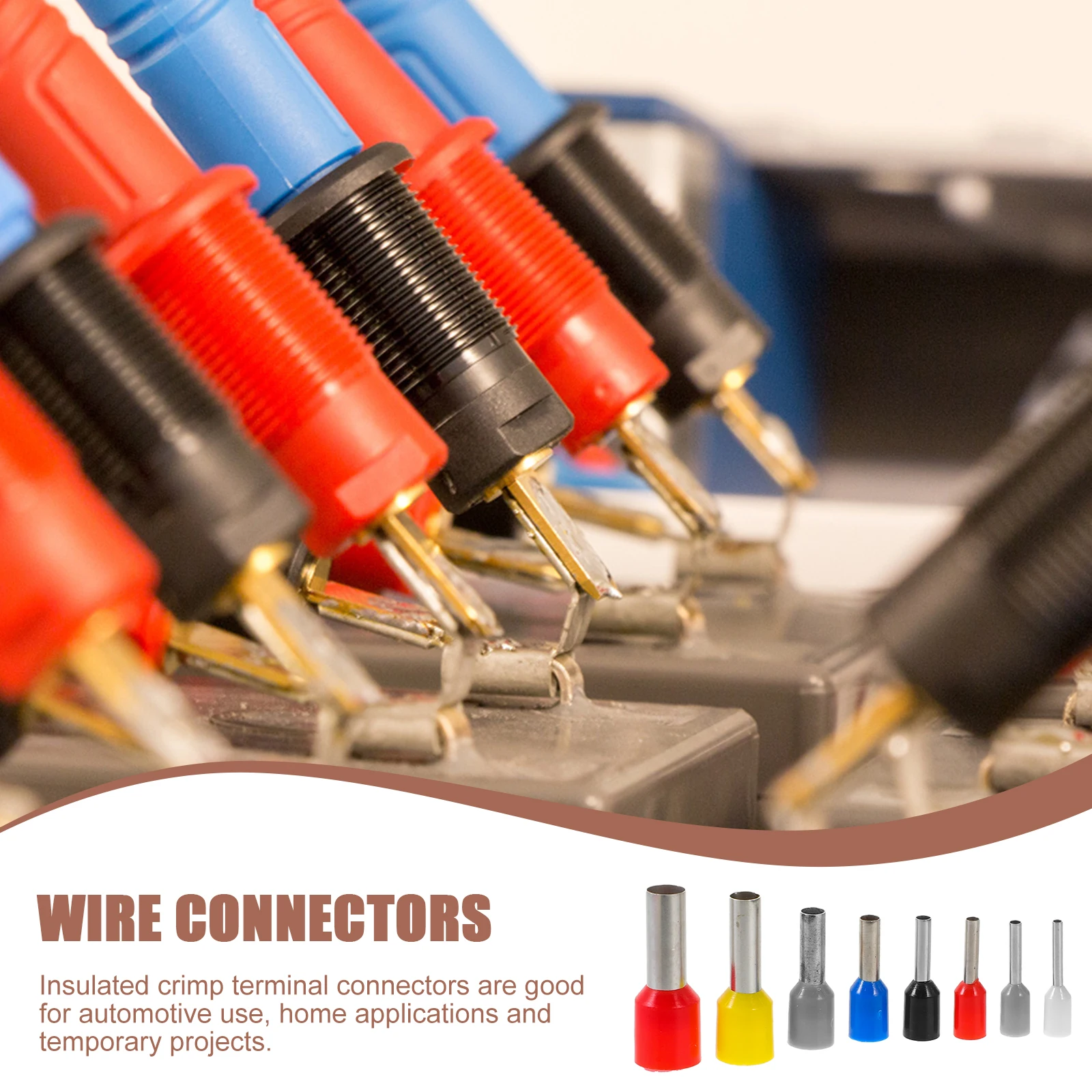 1200PCS Pre Insulated Terminals Round Wire Connectors Cable Electrical End Crimp Gauge Ferrules Copper Safe Automotive Home
1200PCS Pre Insulated Terminals Round Wire Connectors Cable Electrical End Crimp Gauge Ferrules Copper Safe Automotive Home