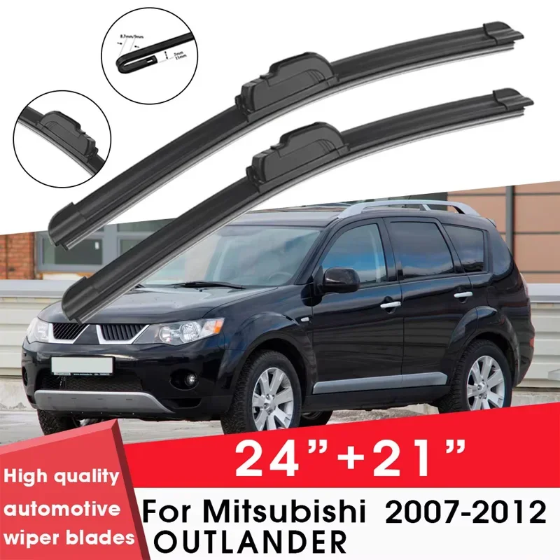 Car Wiper Blade Blades For Mitsubishi OUTLANDER 2007-2012 24"+21" Windshield Windscreen Clean Rubber Silicon Cars Wipers
Car Wiper Blade Blades For Mitsubishi OUTLANDER 2007-2012 24"+21" Windshield Windscreen Clean Rubber Silicon Cars Wipers