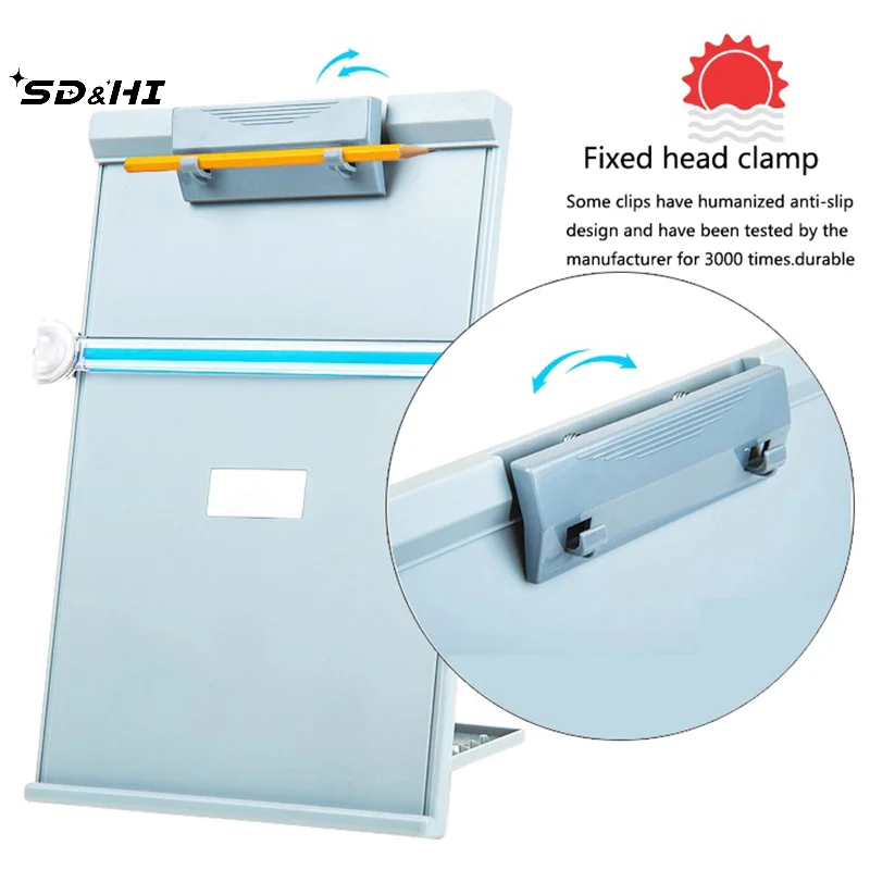 1PCS A4 Reading Holder Desktop Document Holder With Adjustable Clip Document Reading Stand For Office/School/Home
1PCS A4 Reading Holder Desktop Document Holder With Adjustable Clip Document Reading Stand For Office/School/Home