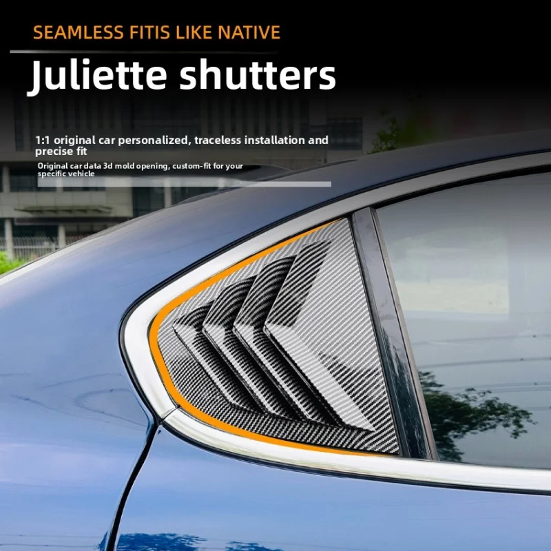 Для Alfa Romeo Giulia 2015-2024: Спортивные накладки-жалюзи на задние боковые окна, наклейки-шторки, аксессуары для тюнинга
Для Alfa Romeo Giulia 2015-2024: Спортивные накладки-жалюзи на задние боковые окна, наклейки-шторки, аксессуары для тюнинга