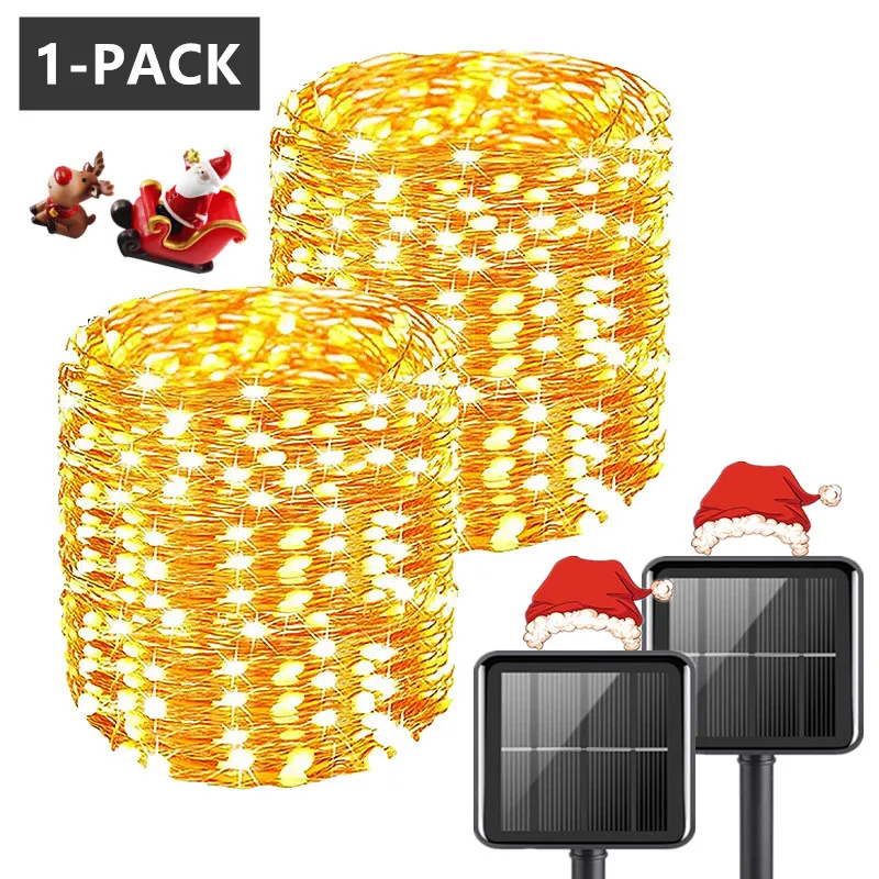 Outdoor LED Copper Wire String Lights 8 Modes Lighting Fairy Light Decor Wedding Garden Room Xmas Halloween Decorations for Home
Outdoor LED Copper Wire String Lights 8 Modes Lighting Fairy Light Decor Wedding Garden Room Xmas Halloween Decorations for Home