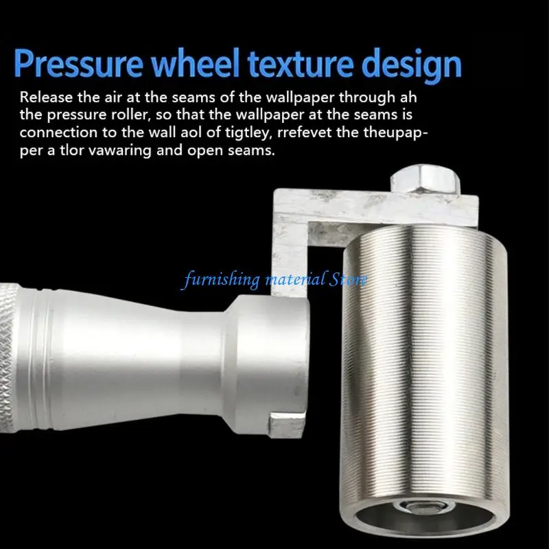Y5GD Premium Steel Wallpaper Seam Press Tool Wheel for Tight Seam Flat Finish
Y5GD Premium Steel Wallpaper Seam Press Tool Wheel for Tight Seam Flat Finish