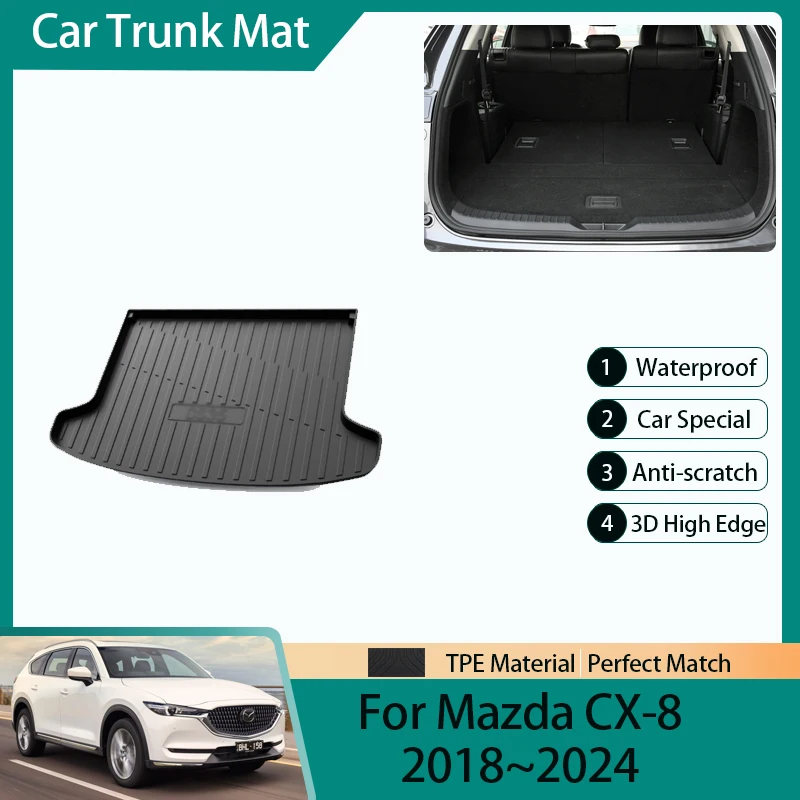 Car Trunk Storage Mats For Mazda CX-8 CX 8 CX8 2018 2019 2020~2024 TPE Dirt-resistant Rear Trunk Pad Covers Rug Auto Accessories
Car Trunk Storage Mats For Mazda CX-8 CX 8 CX8 2018 2019 2020~2024 TPE Dirt-resistant Rear Trunk Pad Covers Rug Auto Accessories