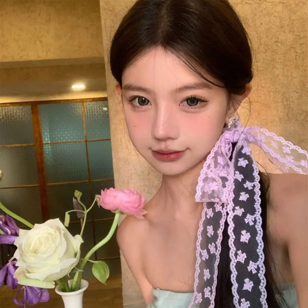 1 шт. новый длинный платок на голову с кружевной вышивкой, шарф для волос 160 см, белый бант, повязка для волос, платок, летний головной убор 
1 шт. новый длинный платок на голову с кружевной вышивкой, шарф для волос 160 см, белый бант, повязка для волос, платок, летний головной убор