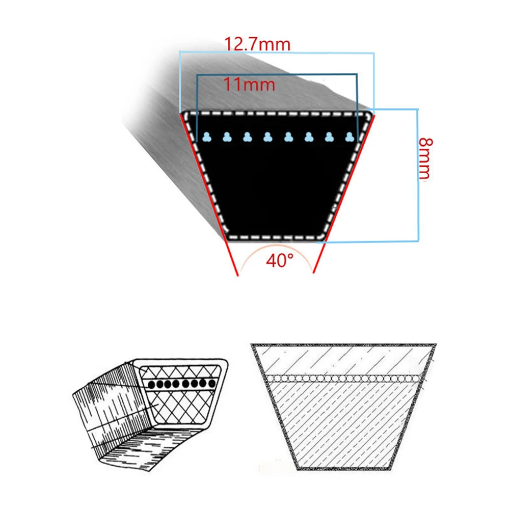 Приводной ремень газонокосилки 12 на 90 дюймов, замена, совместимый с 7540330 7543035 9540330 105732X 120302X 125907X
Приводной ремень газонокосилки 12 на 90 дюймов, замена, совместимый с 7540330 7543035 9540330 105732X 120302X 125907X
