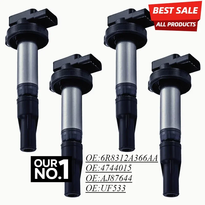 4Pcs Ignition Coils For Jaguar S-Type XF XJ8 XJR XK XK8 XKR 4.2L Land Rover LR3 Range Rover Sport 6R8312A366AA 4744015 UF533
4Pcs Ignition Coils For Jaguar S-Type XF XJ8 XJR XK XK8 XKR 4.2L Land Rover LR3 Range Rover Sport 6R8312A366AA 4744015 UF533