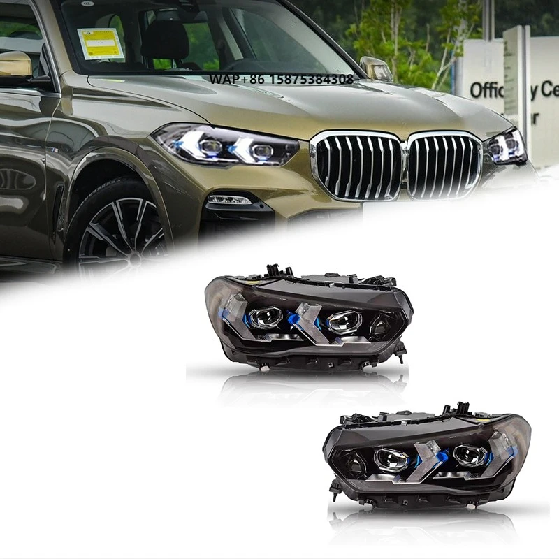 Автомобильные фары для X5 G05, фары 2019-2022 X5, светодиодные фары для проектора, дневные ходовые огни, автомобильные аксессуары
Автомобильные фары для X5 G05, фары 2019-2022 X5, светодиодные фары для проектора, дневные ходовые огни, автомобильные аксессуары