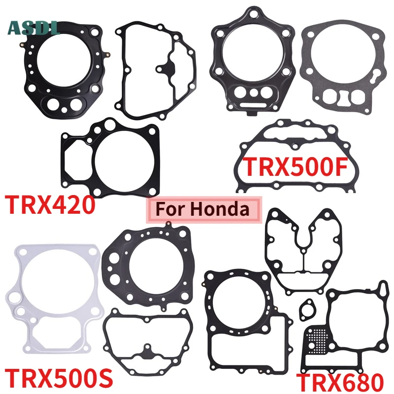 Motorcycle Engine Cover Cylinder Gasket Kits for Honda TRX250 TRX350 TRX420 TRX450 TRX500 SXS500 TRX680 SXS700 M2 M4 FourTrax
Motorcycle Engine Cover Cylinder Gasket Kits for Honda TRX250 TRX350 TRX420 TRX450 TRX500 SXS500 TRX680 SXS700 M2 M4 FourTrax