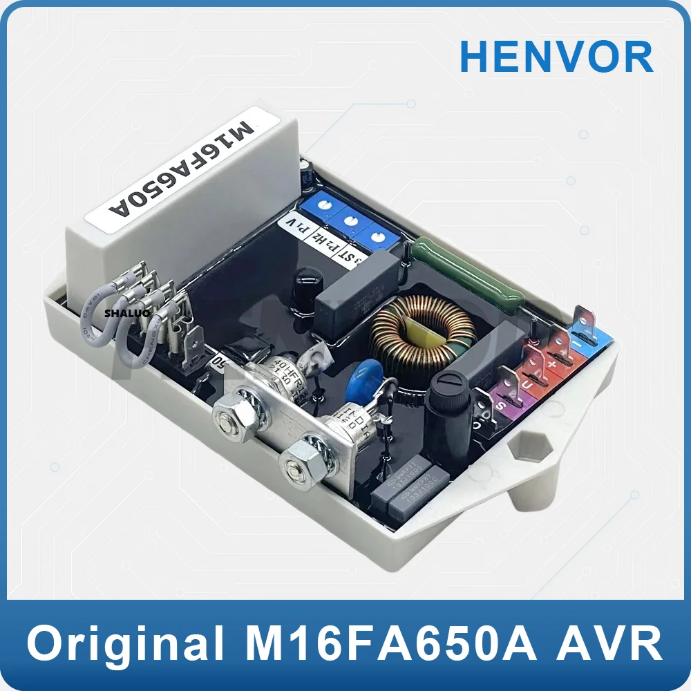 Хороший регулятор напряжения M16FA650A AVR для генератора Marelli, регулируемая плата управления возбуждением для стабилизатора напряжения генератора
Хороший регулятор напряжения M16FA650A AVR для генератора Marelli, регулируемая плата управления возбуждением для стабилизатора напряжения генератора