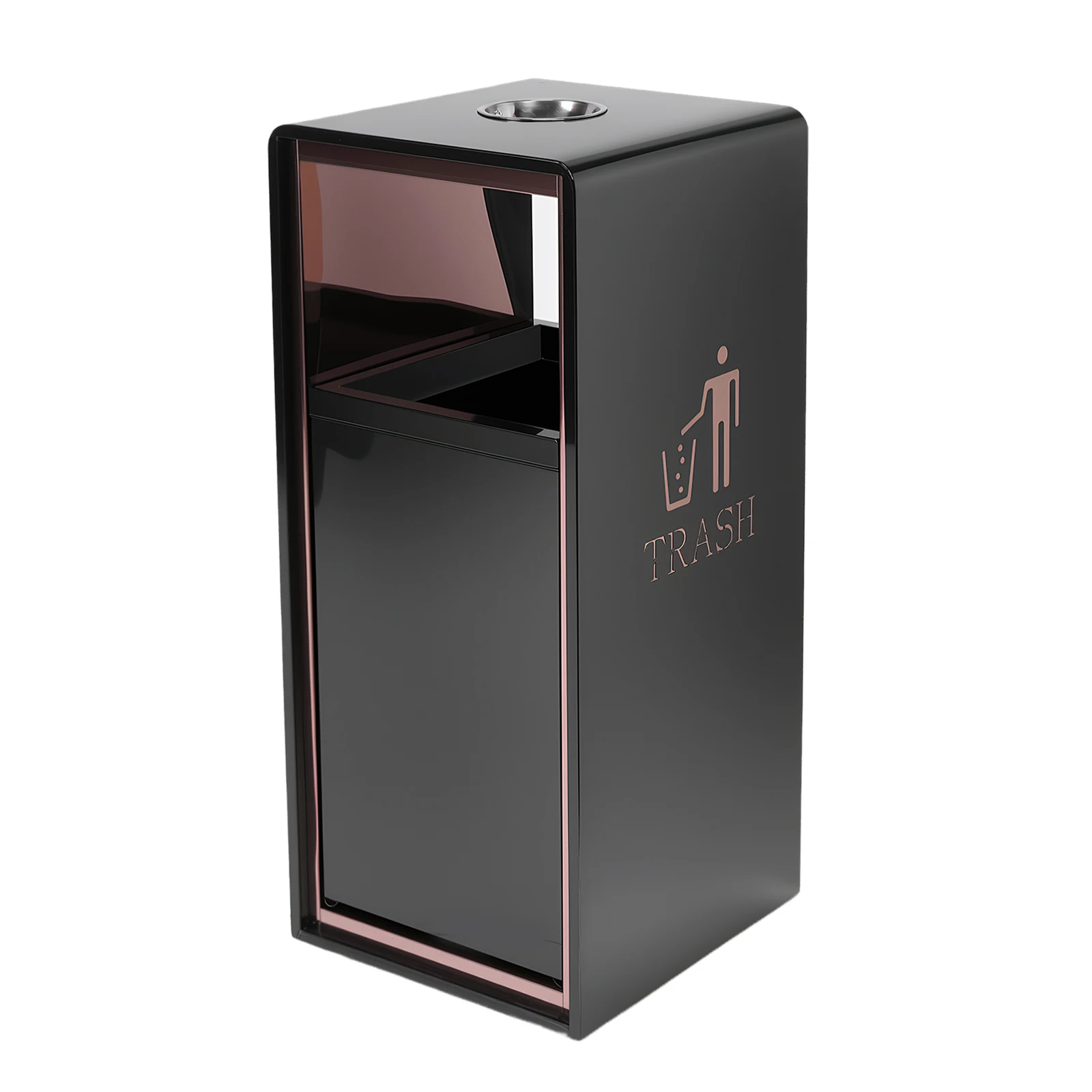 Stainless Steel Heavy Duty Brushed Finish Garbage Bin W/ Removable Inner Can Commercial Metal Outdoor Trash Can for Office Hotel
Stainless Steel Heavy Duty Brushed Finish Garbage Bin W/ Removable Inner Can Commercial Metal Outdoor Trash Can for Office Hotel