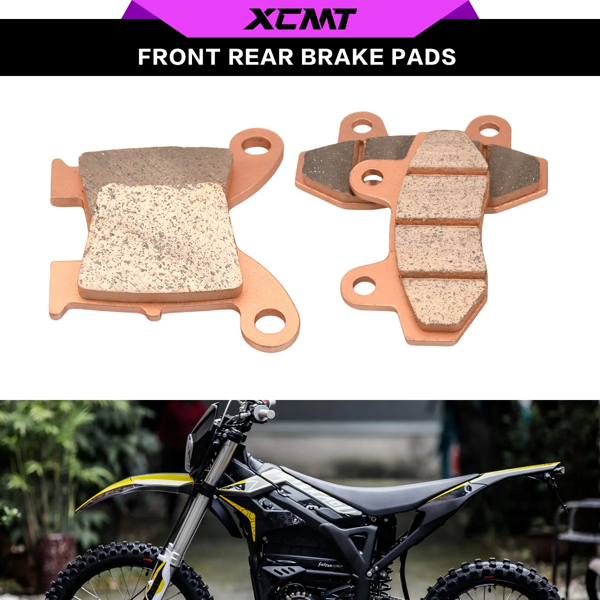 Front Brake Pads Replacement Parts For Surron Storm Bee SUR-Ron StormBee Electric Cross-Country Bike Motorcycle Accessories
Front Brake Pads Replacement Parts For Surron Storm Bee SUR-Ron StormBee Electric Cross-Country Bike Motorcycle Accessories