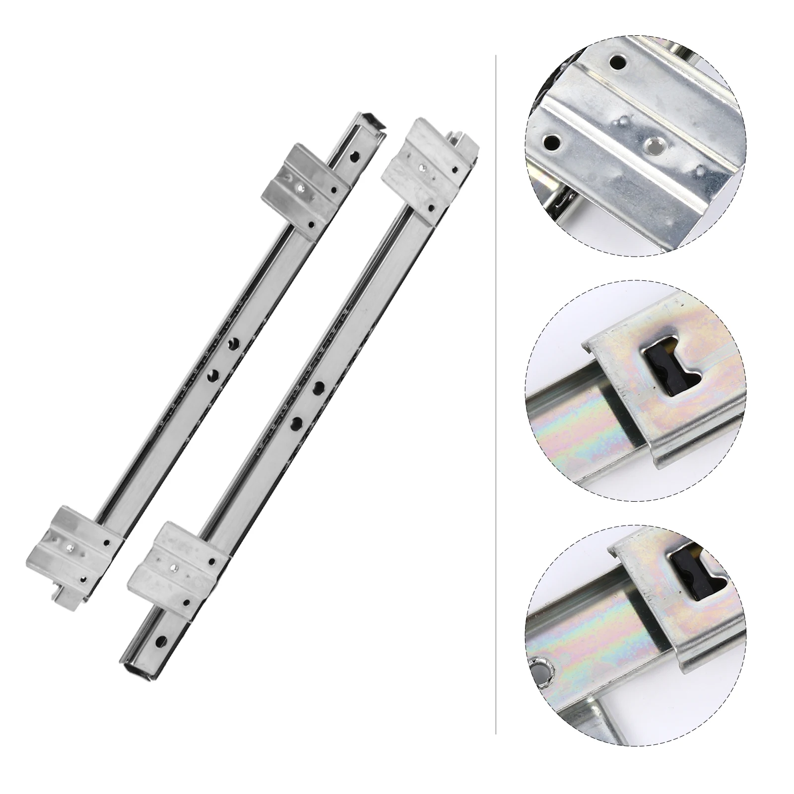 Keyboard Rails Drawer Slide Track Heavy Duty Soft Close Computer Desk Glides Bottom Mount Steel Tray Continuous Bearings Smooth
Keyboard Rails Drawer Slide Track Heavy Duty Soft Close Computer Desk Glides Bottom Mount Steel Tray Continuous Bearings Smooth