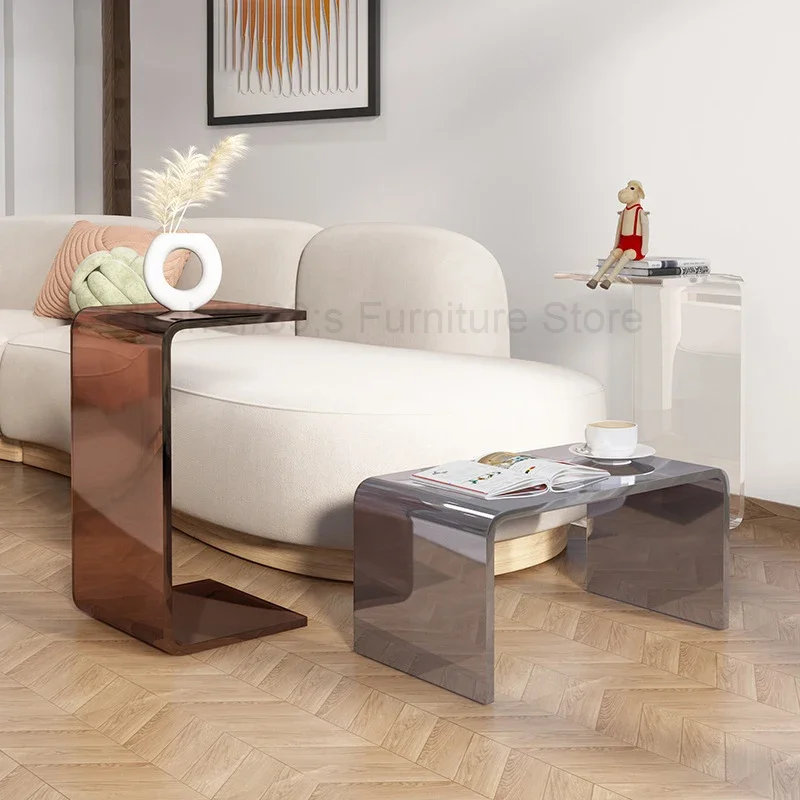 Nordic Acrylic Sofa Tables C type Side Coffee Table Living Room Bay Window Computer Table Bedroom Corner Stand Balcony Storage
Nordic Acrylic Sofa Tables C type Side Coffee Table Living Room Bay Window Computer Table Bedroom Corner Stand Balcony Storage