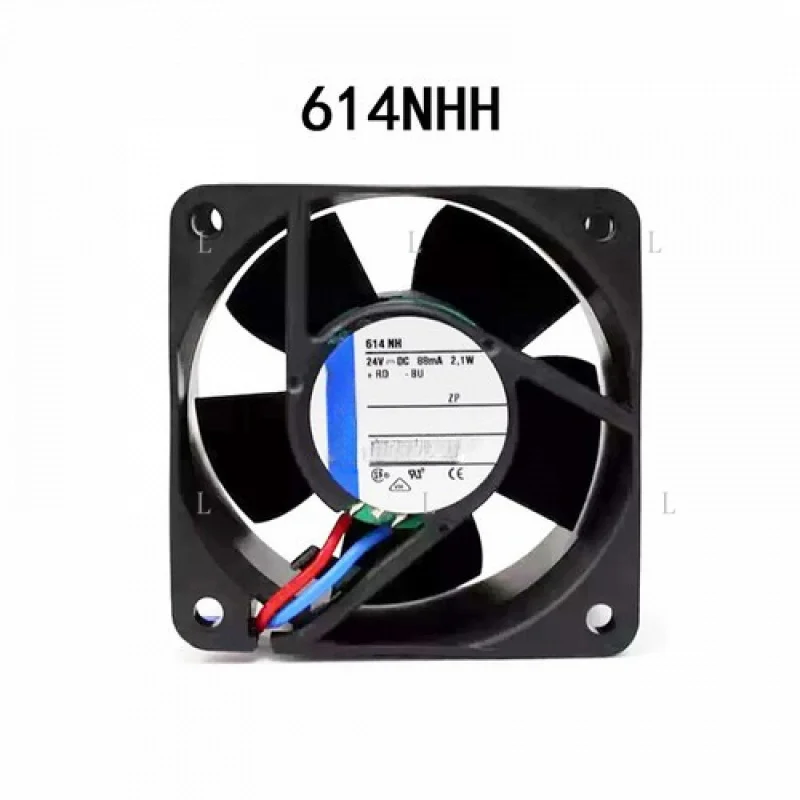 L for Ebmpaps Axial flow Fan 60*60*25mm 614NH 24VDC 2.1W 88mA radiator Fast Shipping
L for Ebmpaps Axial flow Fan 60*60*25mm 614NH 24VDC 2.1W 88mA radiator Fast Shipping
