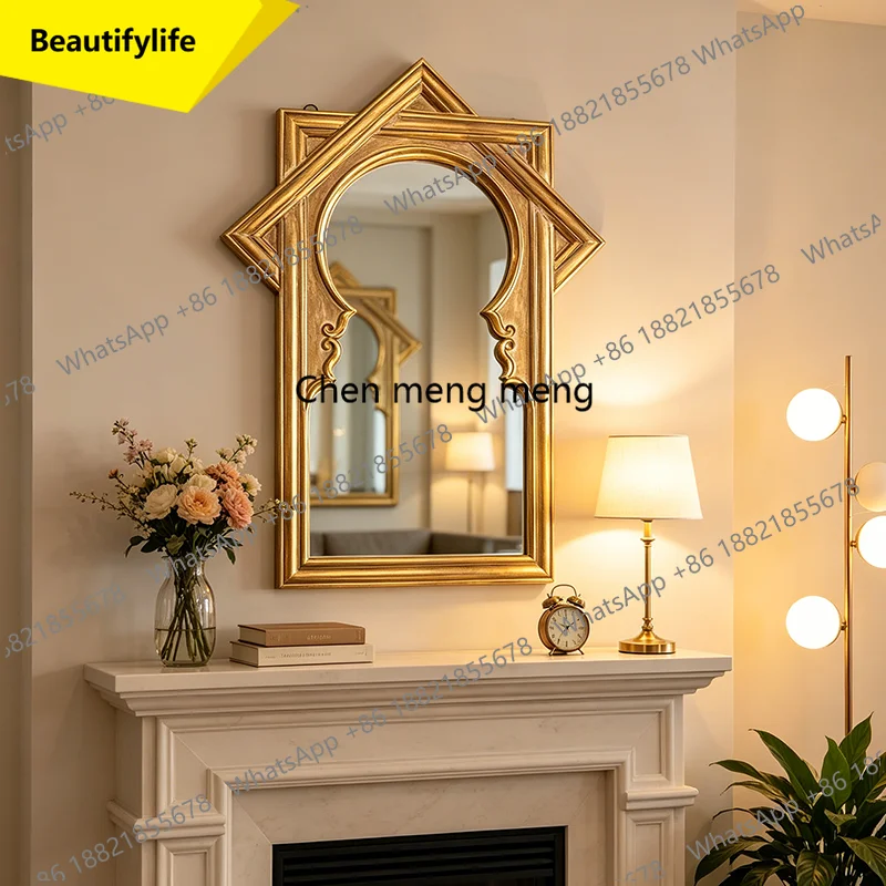 a50 French retro bathroom bathroom vanity mirror American bedroom vanity mirror wall hanging European living room
a50 French retro bathroom bathroom vanity mirror American bedroom vanity mirror wall hanging European living room